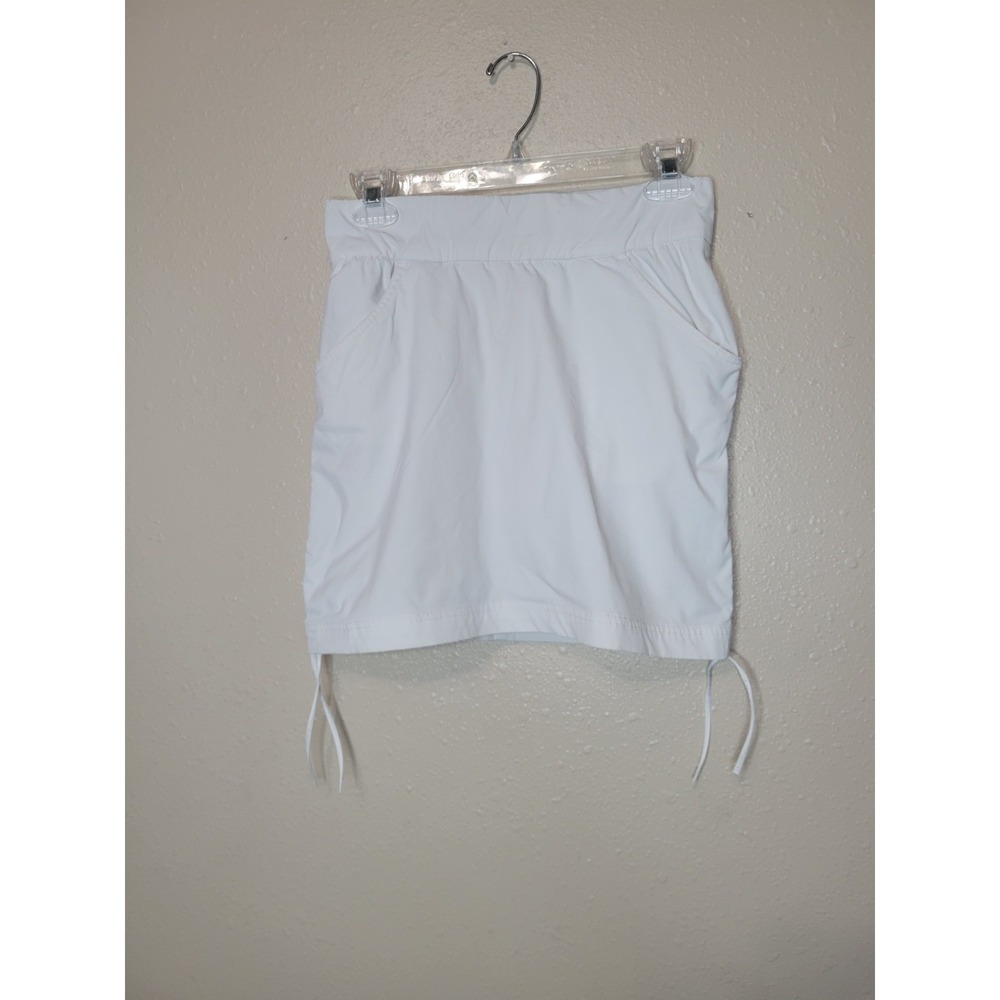 Columbia Women's Marina Bay Ruched All Season‎ Skort Omni-Shade White Sz S